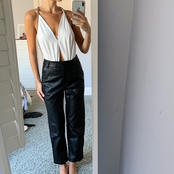 Fancy White Top with Open Back - Picture 4 of 5